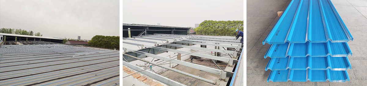 屋面彩钢瓦改造施工图